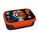 LUNCH BOX PP 800ML 18X13X6CM MUST TEAM 2DES. GIRL & 2DES. BOY