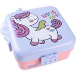 LUNCH BOX PP 1590ML & 70ML 20,3X20X9,4CM MUST TEAM MERMAID