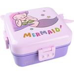 LUNCH BOX PP 1590ML & 70ML 20,3X20X9,4CM MUST TEAM MERMAID