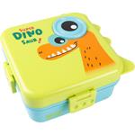 LUNCH BOX PP 1590ML & 70ML 20,3X20X9,4CM MUST TEAM MERMAID