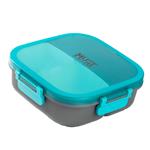 ΦΑΓΗΤΟΔΟΧΕΙΟ PP 1100ML ΜΕ ΚΟΥΤΑΛΙ 19Χ19Χ6,3ΕΚ MUST ΤΕΑΜ 3 ΧΡΩΜΑΤΑ