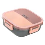 ΦΑΓΗΤΟΔΟΧΕΙΟ PP 1100ML ΜΕ ΚΟΥΤΑΛΙ 19Χ19Χ6,3ΕΚ MUST ΤΕΑΜ 3 ΧΡΩΜΑΤΑ