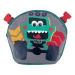 School Backpack Kindergarten Must Team Trucks 1 Compartment with detachable Waist and Shoulder Bag
