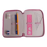 School Pencil Case Double Filled Must Team Girl And A Heart