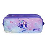 School Barrel Pencil Case Must Team Mermaid 2 Zippers