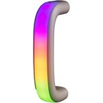 ΠΟΤΗΡΙ ΑΝΟΞΕΙΔΩΤΟ ΘΕΡΜΟΣ 900ML ΜΕ ΚΑΛΑΜΑΚΙ & RGB ΦΩΣ 22.5Χ13Χ7ΕΚ MUST TEAM ΓΚΡΙ