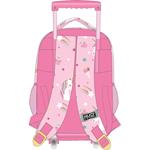 ΤΣΑΝΤΑ ΤΡΟΛΛΕΥ MUST TEAM 34Χ20Χ44EK 3ΘΗΚΕΣ ΡΟΖ ΜΟΝΟΚΕΡΟΣ