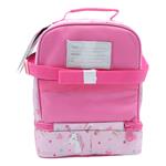 Lunch Bag Insulated Must Team Yummy Pink Unicorn 2 Compartments