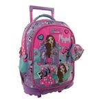 School Trolley Bag Elementary Must Team Besties 3 Compartments