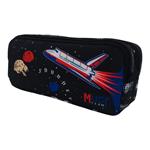 School Barrel Pencil Case Must Team Rocket 2 Zippers