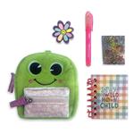 STATIONERY MINI BACKPACK SET 6PCS MUST TEAM FROG