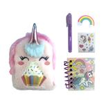 STATIONERY MINI BACKPACK SET 6PCS MUST TEAM UNICORN