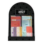 AGENDA DAILY 14X20CM 4DESIGNS VERSUS MUST TEAM BLOSSOM