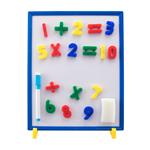 Magnetic BlackBoard Letters and Numbers in English Luna Toys