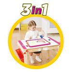 Double Face Drawing Board Luna Toys with Led light 40,5x6x59,5cm