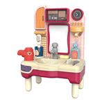 WASHSTAND 24,5X13,5X27,5CM RED LUNA