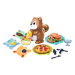 Soft Dough Squirrel with moulds Luna Toys 28x11x23,5cm