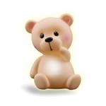 Night Light Bear Luna Toys 9,2x8,9x12cm.
