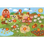 Floor Puzzle Numbers Luna Toys 48Pcs 90x60cm.