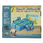 Ανασκαφή Σετ 7 Θαυμαστά Μνημεία του Κόσμου Luna Toys 30,5x8x25,4 εκ.