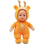 BABY DOLL 18CM WITH ANIMAL PIJAMAS 6DES LUNA