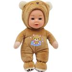 BABY DOLL 18CM WITH ANIMAL PIJAMAS 6DES LUNA