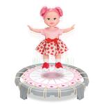 Doll 25cm with trampoline Luna Toys