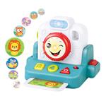 Instant Camera Luna Toys with music & light 21x11,5x16,5cm. 2 Colors