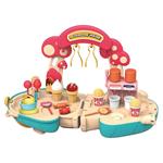 Suitcase Mashroom Candy Set Luna Toys 39Pcs 27x13,5x24cm.