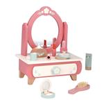 Wooden Beauty Salon Set Luna Toys 8Pcs 28,2x19,5x35,5cm.