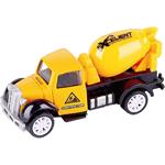 Vehicle Construction Metallic Pull Back 1:55 Luna Toys 12x4,5x6,5cm. 4 Designs