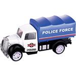 Όχημα Αστυνομικό Φορτηγό Pull Back Luna Toys 1:55 Μεταλλικό 12x4,5x6,5 εκ. 4 σχέδια