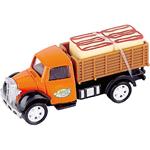 Vehicle Farming Truck Luna Toys Metallic Pull Back 1:55 12x4,5x6,5cm. 4 Designs