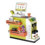 Super Market Play Set Green Luna Toys 46Pcs with sound and light 37,5x20,5x41cm