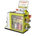 Super Market Play Set Green Luna Toys 46Pcs with sound and light 37,5x20,5x41cm