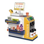 Super Market Play Set Orange Luna Toys with sound and light 46Pcs 37x20,5x41cm