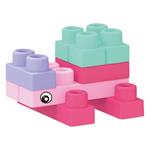 Soft Blocks Luna Toys in Box 40Pcs Pink 21x13,5x26cm.