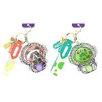 AQUA RINGS KEYCHAIN SPACE 7,7Χ2,5X8,4CM 4DES LUNA