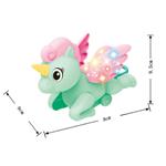 STRING WIND UP UNICORN 9Χ9Χ9,5CM 4COL LUNA