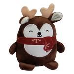 PLUSH CHRISTMAS 12,5CM JINGLE FRIENDS 4DES LUNA