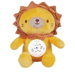 PLUSH LION WITH PROJECTOR LIGHT & SOUND 24X22X27CM LUNA
