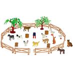 FARM ANIMALS SET 34PCS 40X3,8X24,8CM LUNA