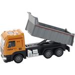 CONSTRUCTION TRUCKS 17X5,3X7,8CM PULL BACK WITH LIGHT AND SOUND 38,5X23,5X31CM LUNA