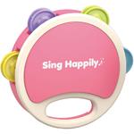 TAMBOURINE 2COL 15,2X3,1X17,1CM LUNA