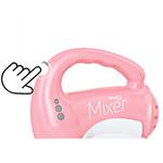 MIXER PINK WITH LIGHT AND ROTATION 17X9,5X20,5CM LUNA