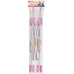 DOLL STROLLER PINK-BEIZE 26X48X52CM LUNA