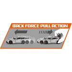 POLICE VEHICLE PULL BACK 1:43 AND OPENING DOORS 5COL LUNA