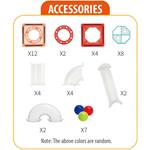 MAGNETIC BRICKS 45PCS 27X6X20CM LUNA