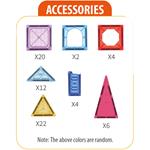 MAGNETIC BRICKS 70PCS 27X6X20CM LUNA