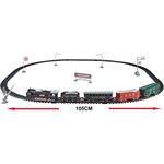 TRAIN WITH MUSIC AND LIGHT 10PCS LUNA TOYS